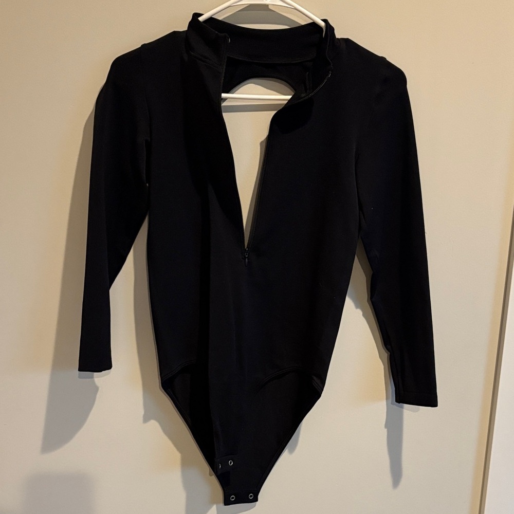 Anthropologie Women’s Backless Black One Piece